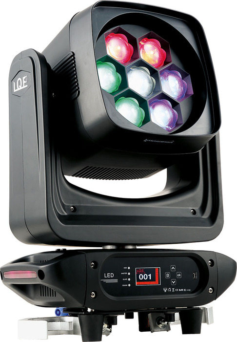 LQE-LC500Z 七颗60W LED变焦摇头染色灯（单控）