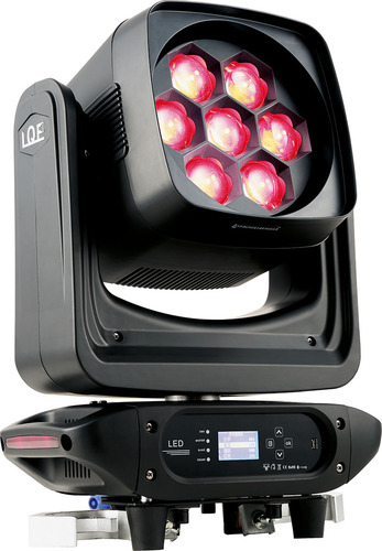 LQE- LC500 seven pieces 60W LED zoom moving head dyeing lights