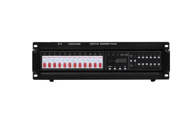 LQE-E12 12路×4KW智能型硅箱(40A)